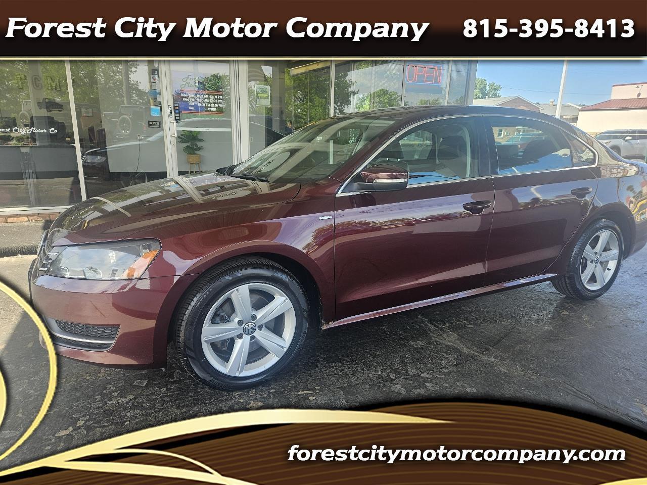 2014 Volkswagen Passat 4dr Sdn 1.8T Auto Wolfsburg Ed PZEV