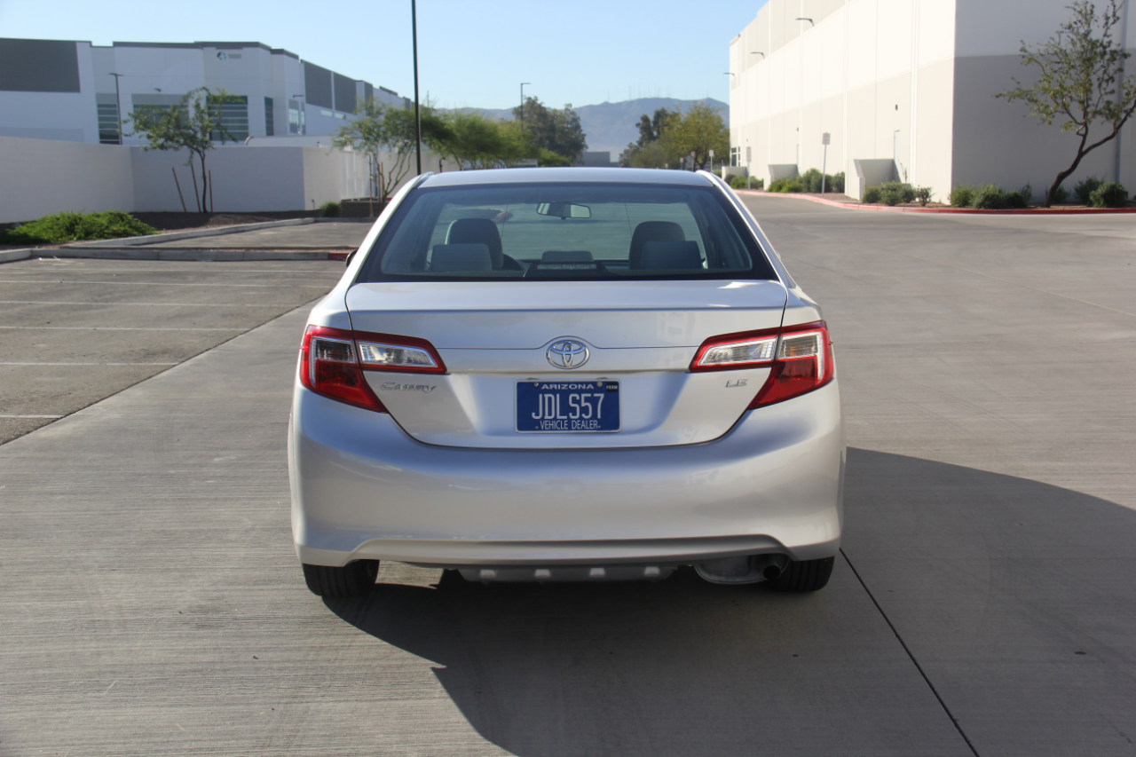 Toyota Camry LE 2012