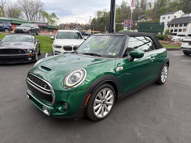 British Racing Green 2021 MINI Cooper S Convertible FWD Convertible Front-Wheel Drive 7-Speed Automatic