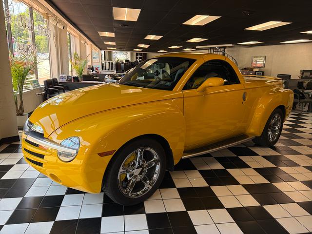 Slingshot Yellow 2005 Chevrolet SSR Convertible Rear-Wheel Drive Automatic