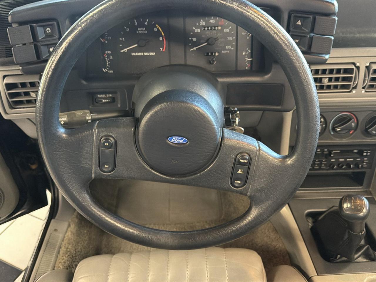 Ford Mustang GT convertible 1988