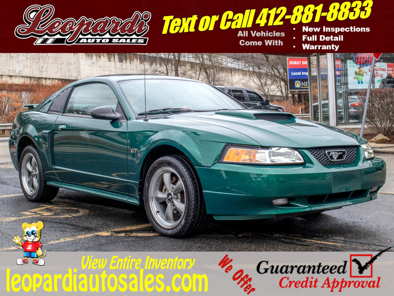 Ford Mustang 2dr Cpe GT Deluxe 2002