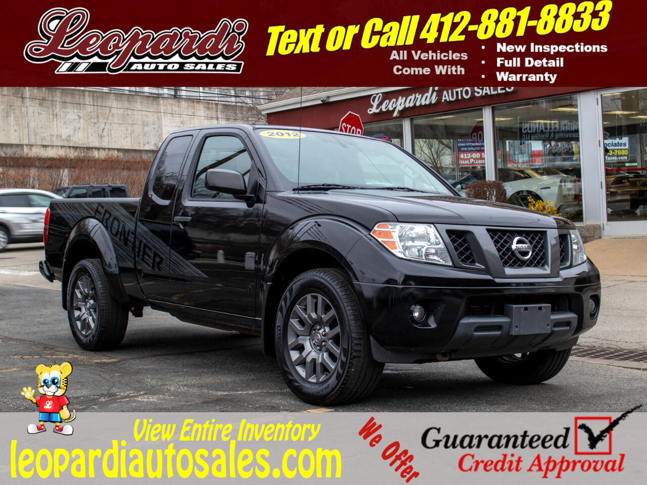 Nissan Frontier 4WD King Cab Auto SV 2012