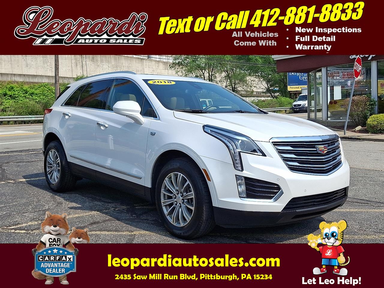 2018 Cadillac XT5 AWD 4dr Luxury