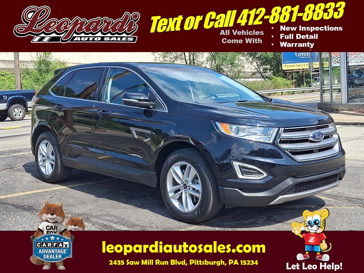 2016 Ford Edge 4dr SEL AWD
