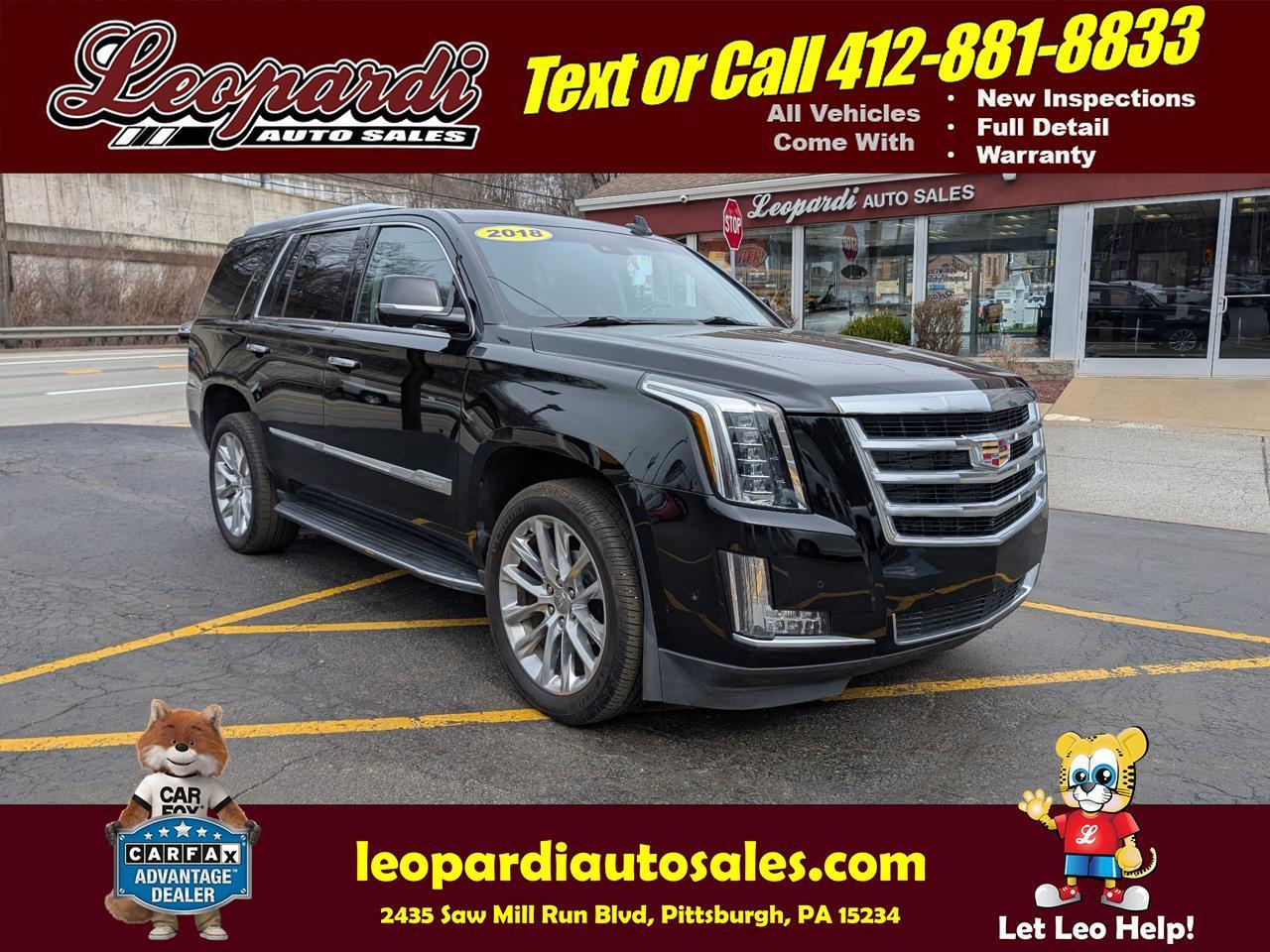 2018 Cadillac Escalade 4WD 4dr Luxury
