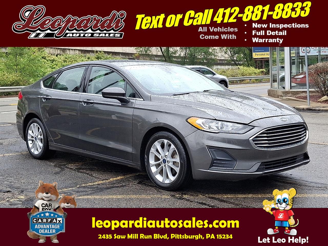 2019 Ford Fusion Hybrid SE FWD
