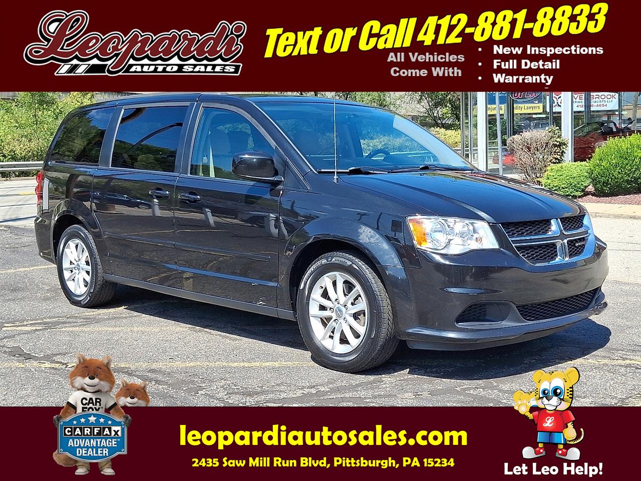 2016 Dodge Grand Caravan 4dr Wgn SXT
