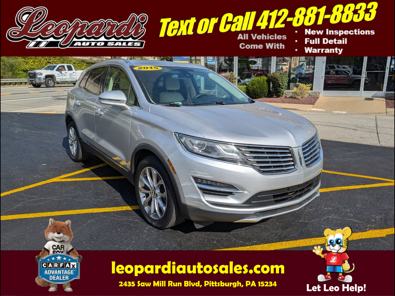 2015 Lincoln MKC AWD 4dr