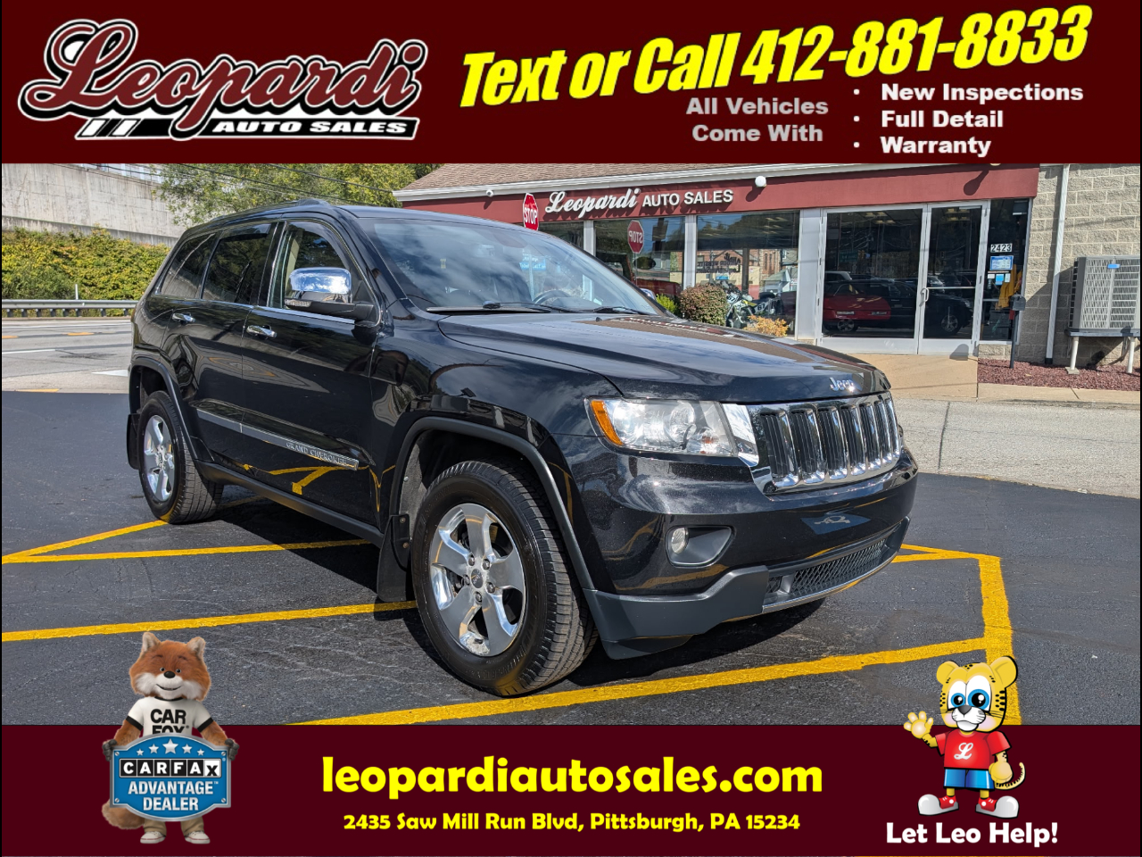 2012 Jeep Grand Cherokee 4WD 4dr Limited