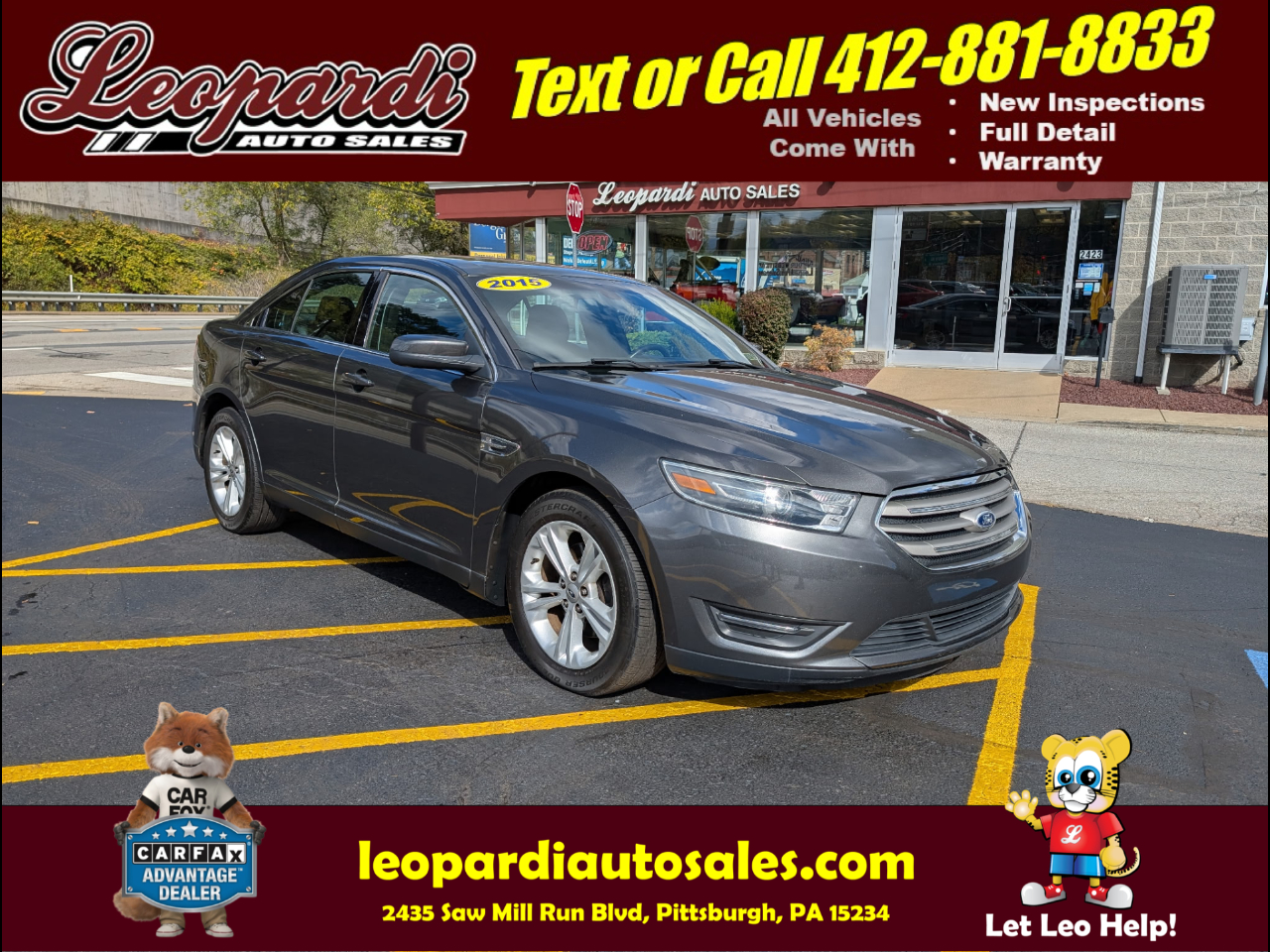 2015 Ford Taurus 4dr Sdn SEL AWD