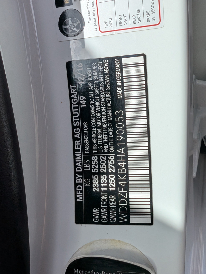 Mercedes-Benz E-Class E 300 Sport 4MATIC Sedan 2017