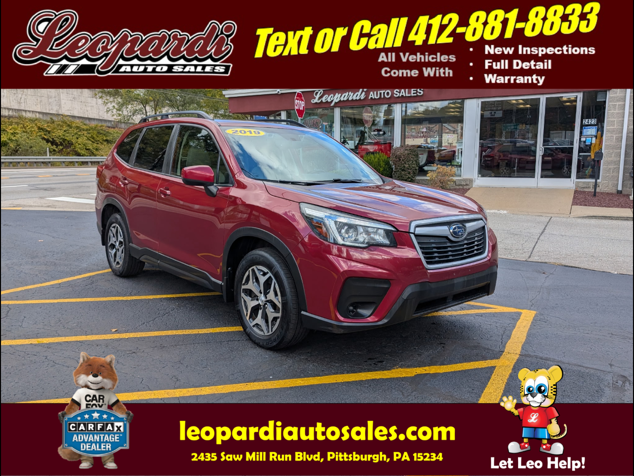 2019 Subaru Forester 2.5i Premium