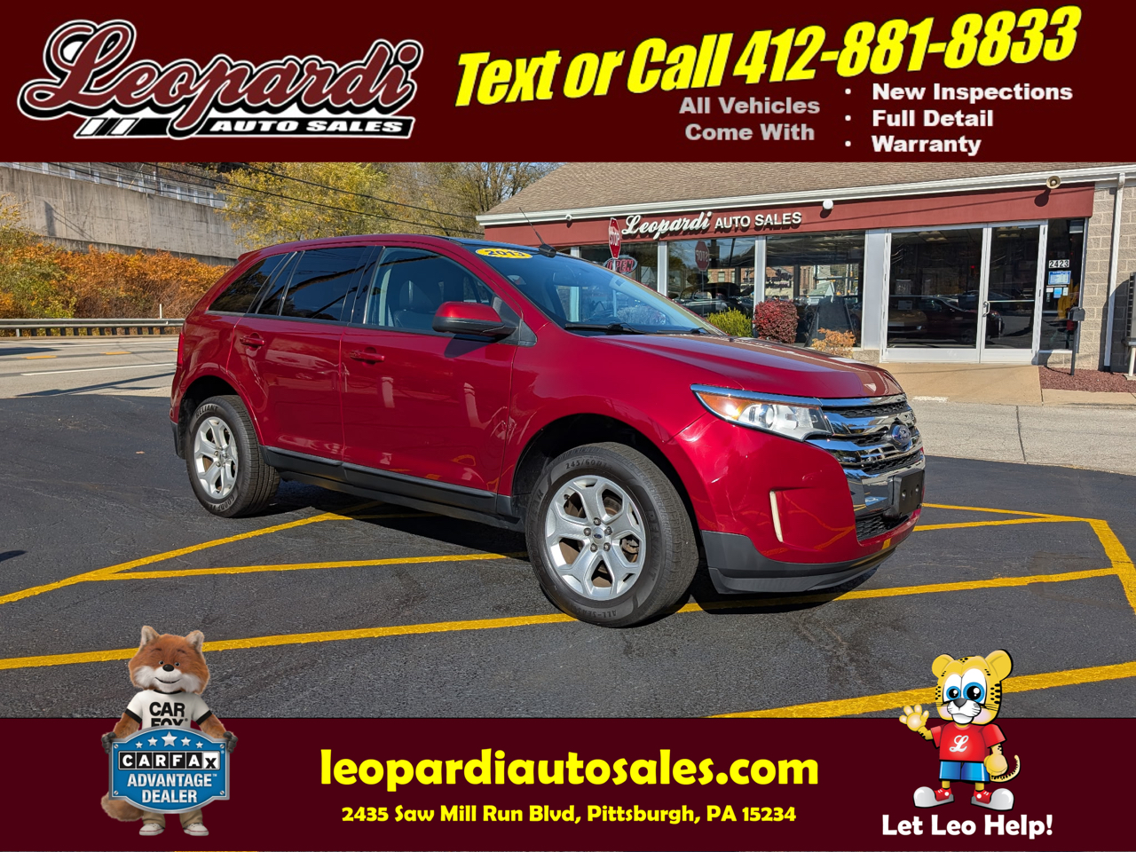 2013 Ford Edge 4dr SEL FWD