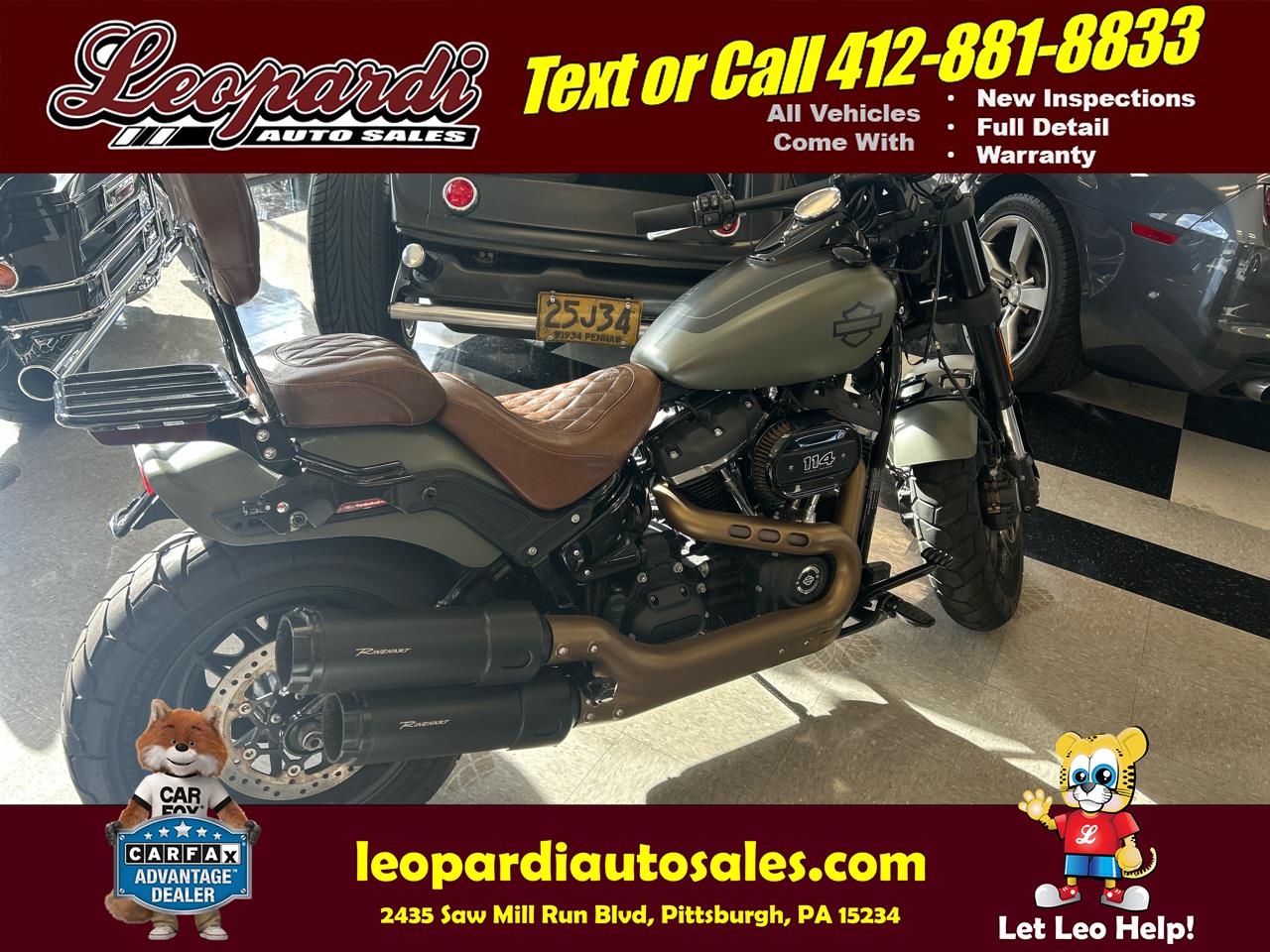 2021 Harley-Davidson Fat Bob 114 