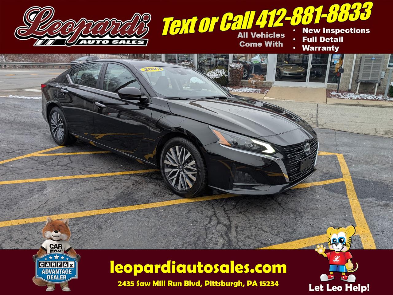 2023 Nissan Altima 2.5 SV Sedan