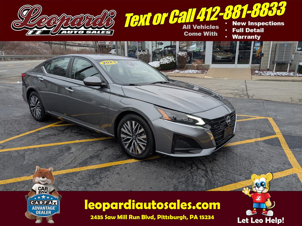 2023 Nissan Altima 2.5 SV Sedan