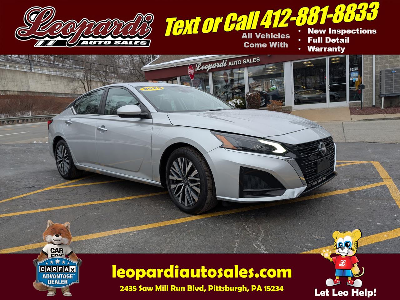 2023 Nissan Altima 2.5 SV Sedan