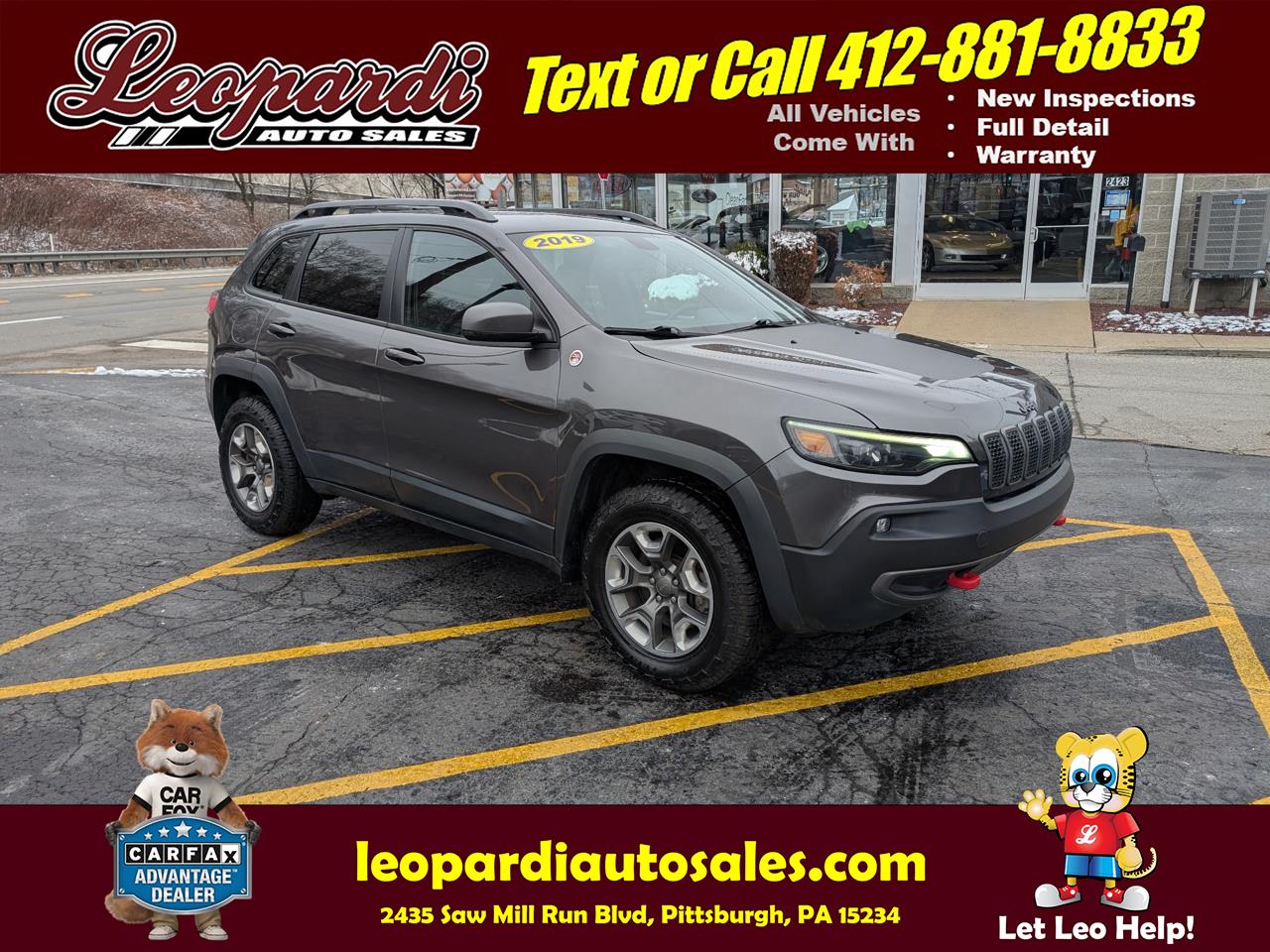 2019 Jeep Cherokee Trailhawk 4x4