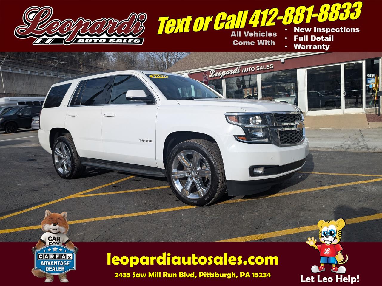 2020 Chevrolet Tahoe 4WD 4dr LT