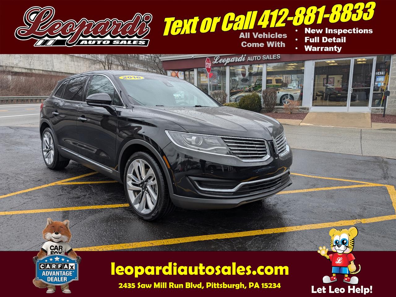 2016 Lincoln MKX AWD 4dr Reserve