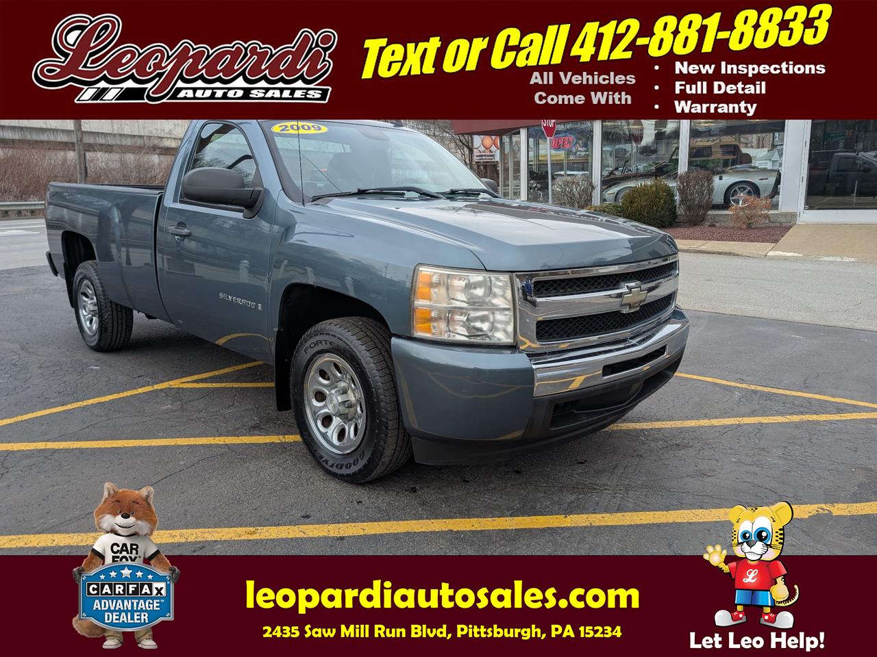 2009 Chevrolet Silverado 1500 2WD Reg Cab 133.0" LT w/1LT