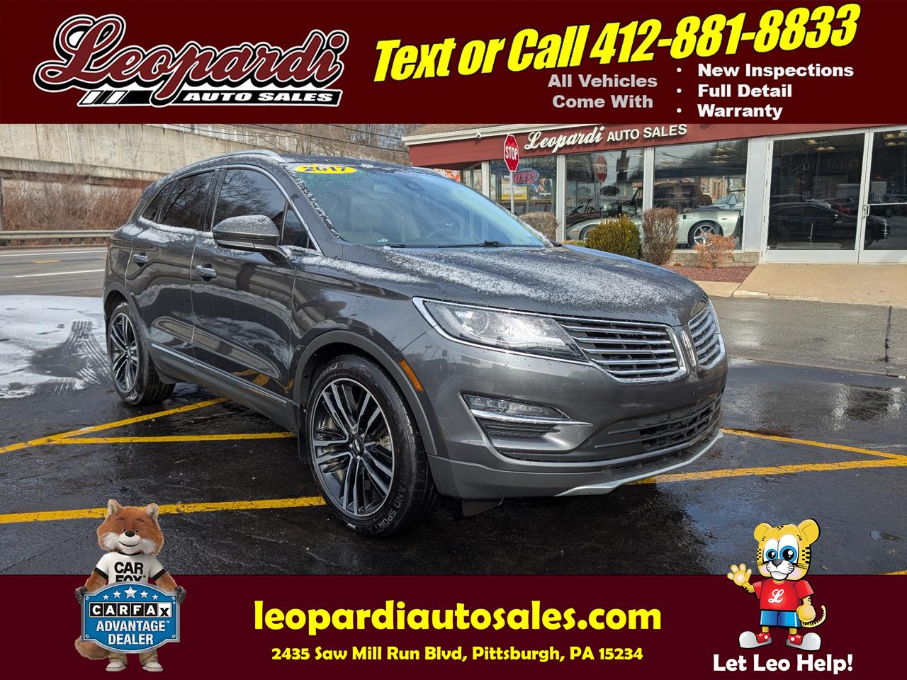 2017 Lincoln MKC Reserve AWD