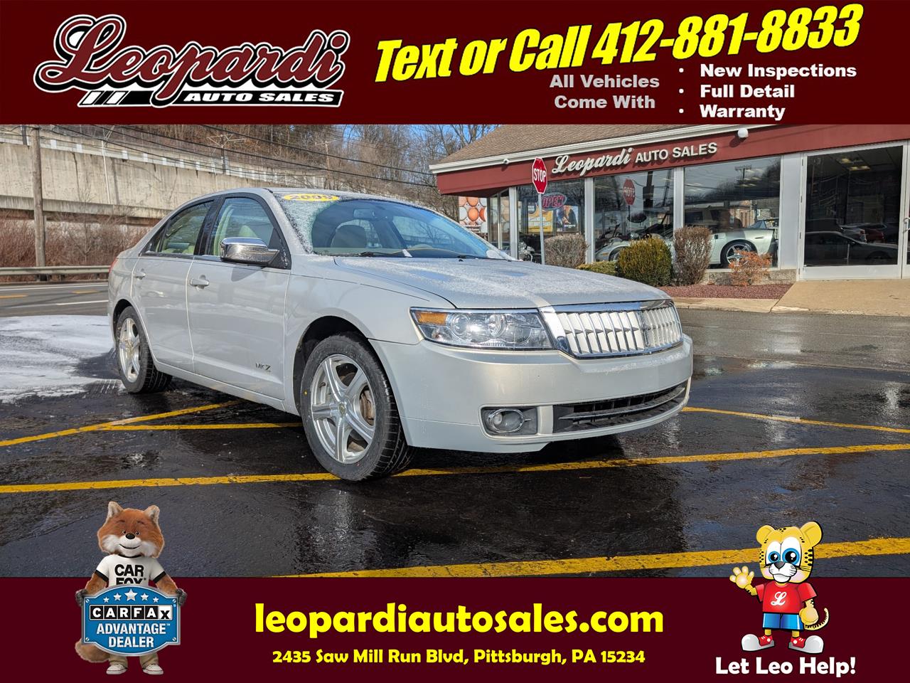 2009 Lincoln MKZ 4dr Sdn FWD