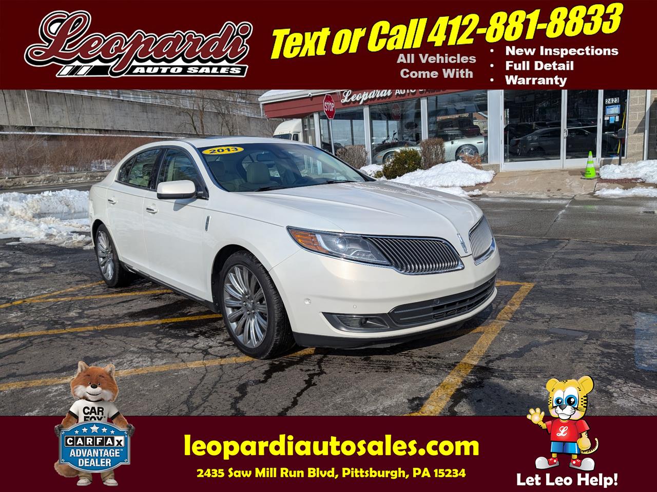 2013 Lincoln MKS 4dr Sdn 3.7L AWD