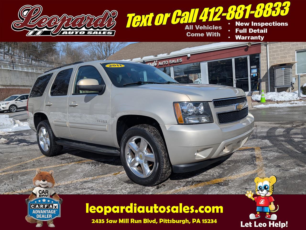 2011 Chevrolet Tahoe 4WD 4dr 1500 LT
