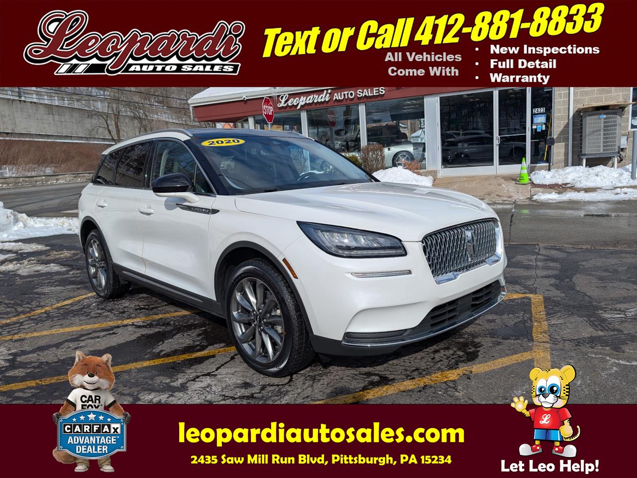 Lincoln Corsair Standard AWD 2020