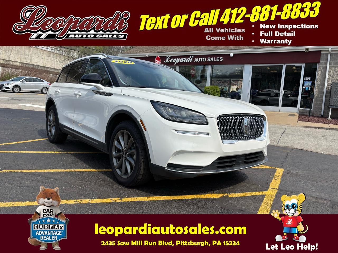 2020 Lincoln Corsair Standard AWD