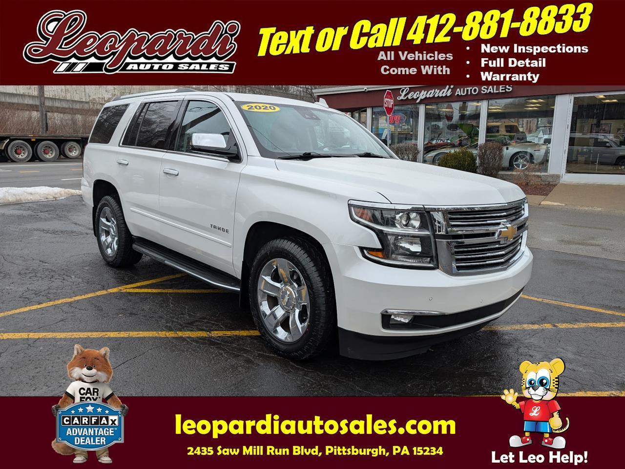 Chevrolet Tahoe 4WD 4dr Premier 2020