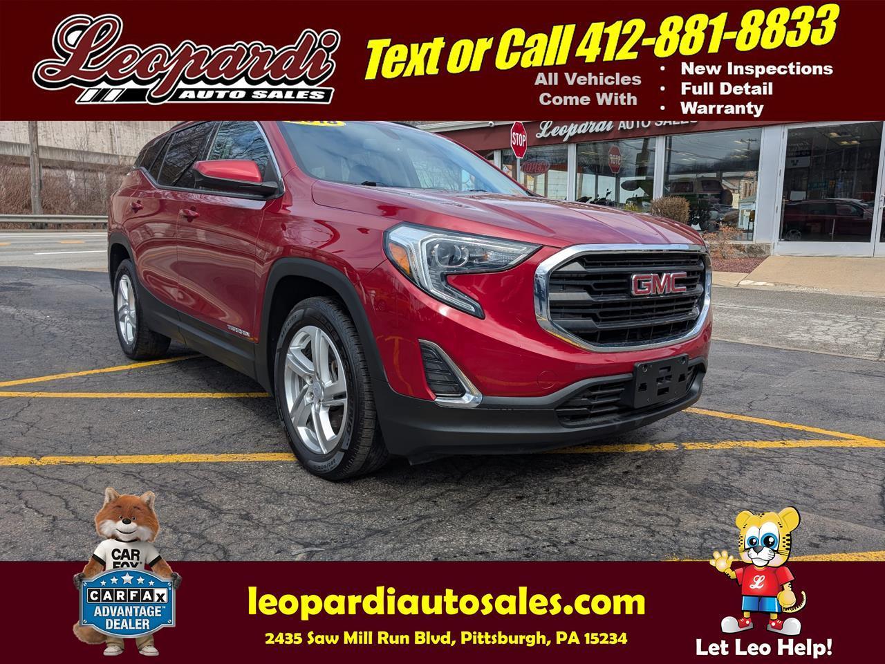 2018 GMC Terrain FWD 4dr SLE