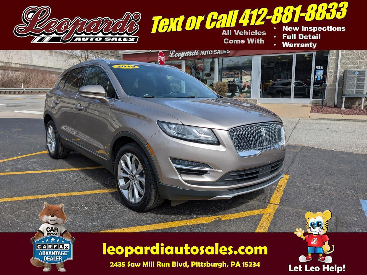 2019 Lincoln MKC Select AWD
