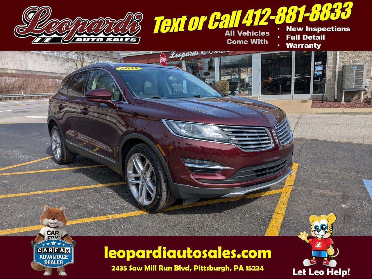 2017 Lincoln MKC Reserve AWD