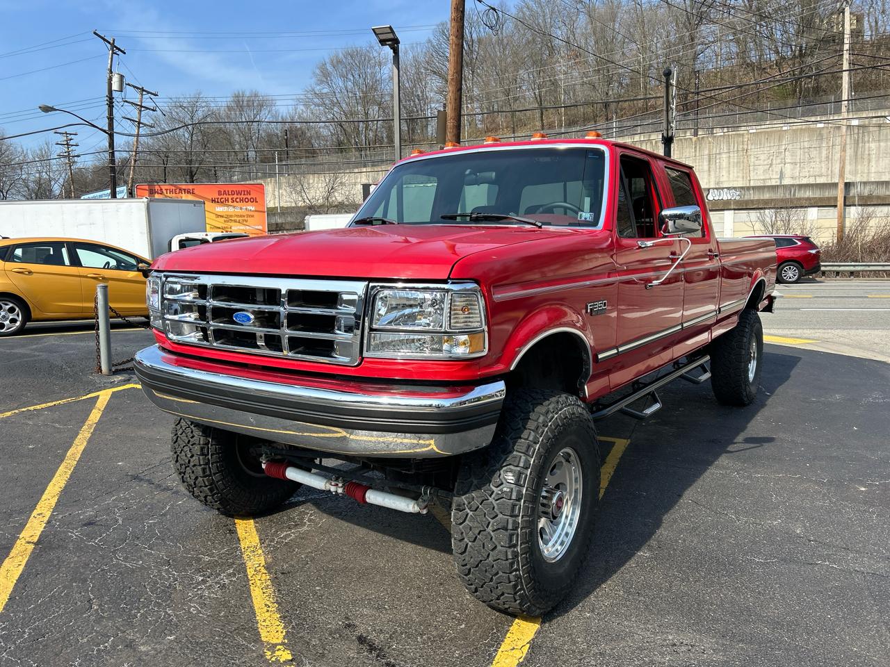 Ford F-350 Crew Cab Styleside 168" WB SRW 4WD 1993