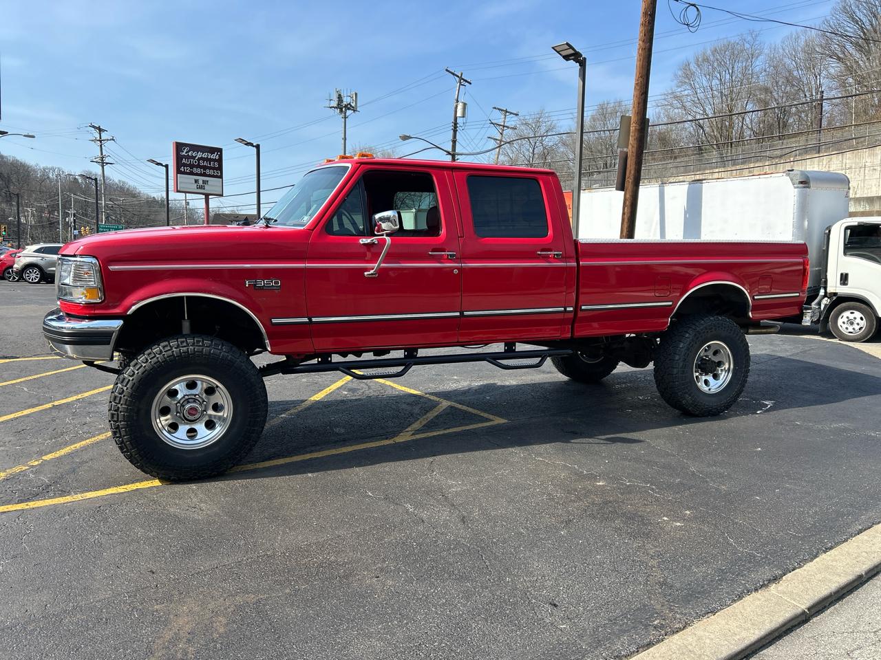 Ford F-350 Crew Cab Styleside 168" WB SRW 4WD 1993