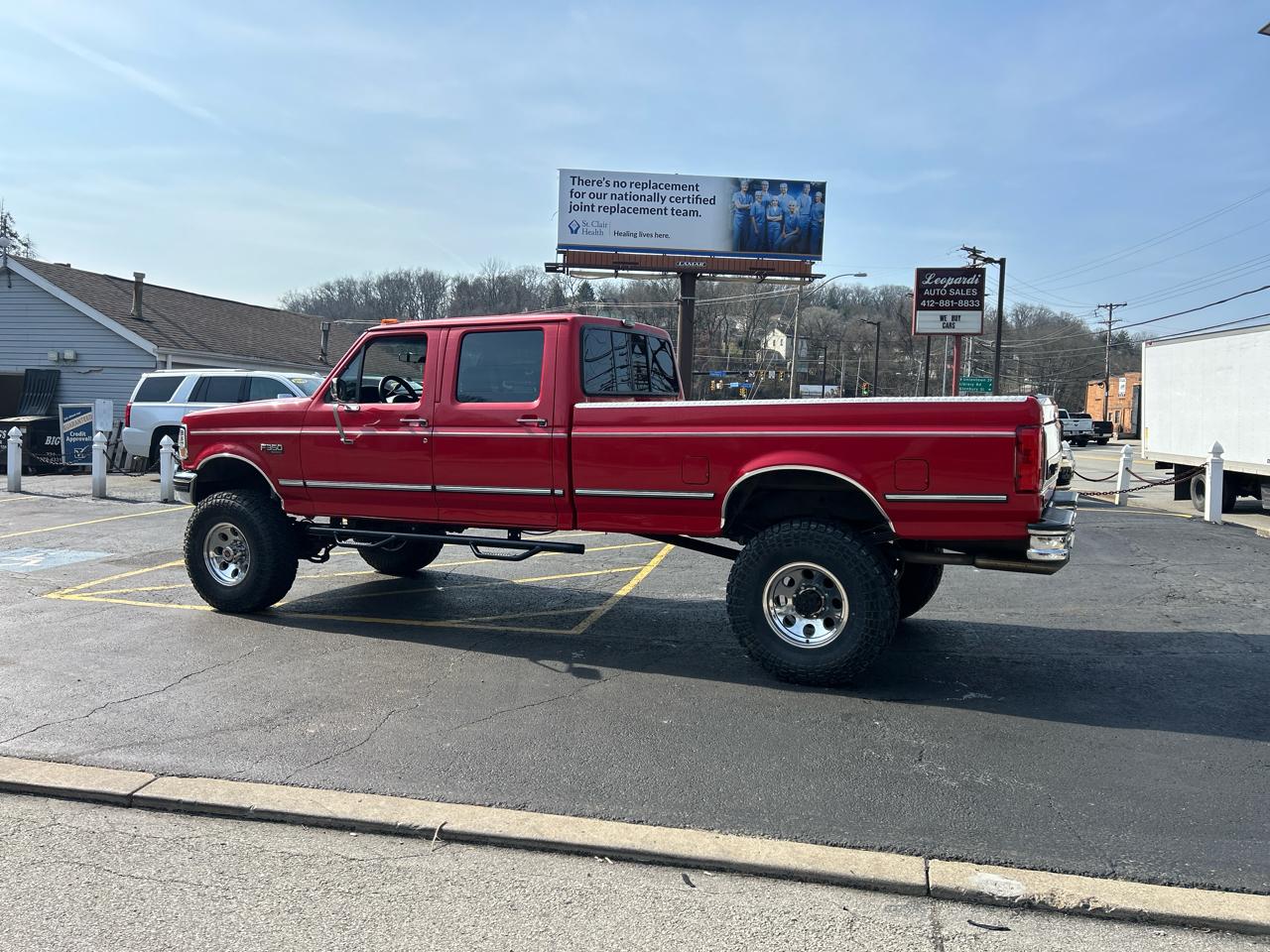 Ford F-350 Crew Cab Styleside 168" WB SRW 4WD 1993