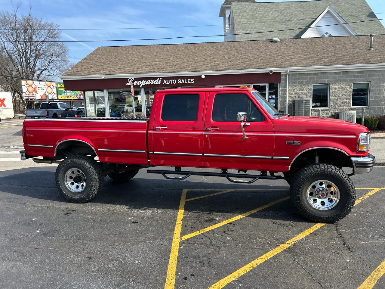Ford F-350 Crew Cab Styleside 168" WB SRW 4WD 1993