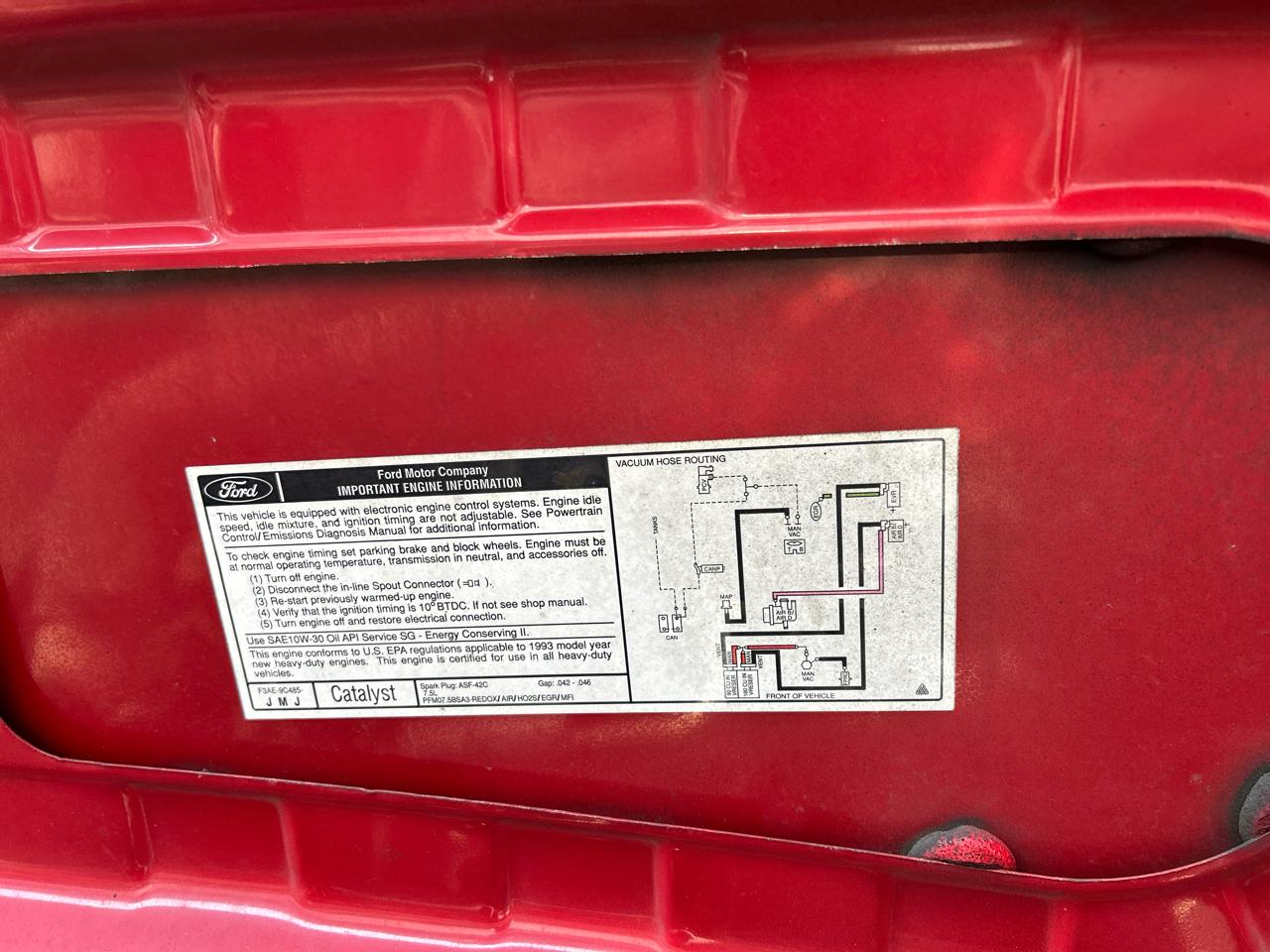 Ford F-350 Crew Cab Styleside 168" WB SRW 4WD 1993