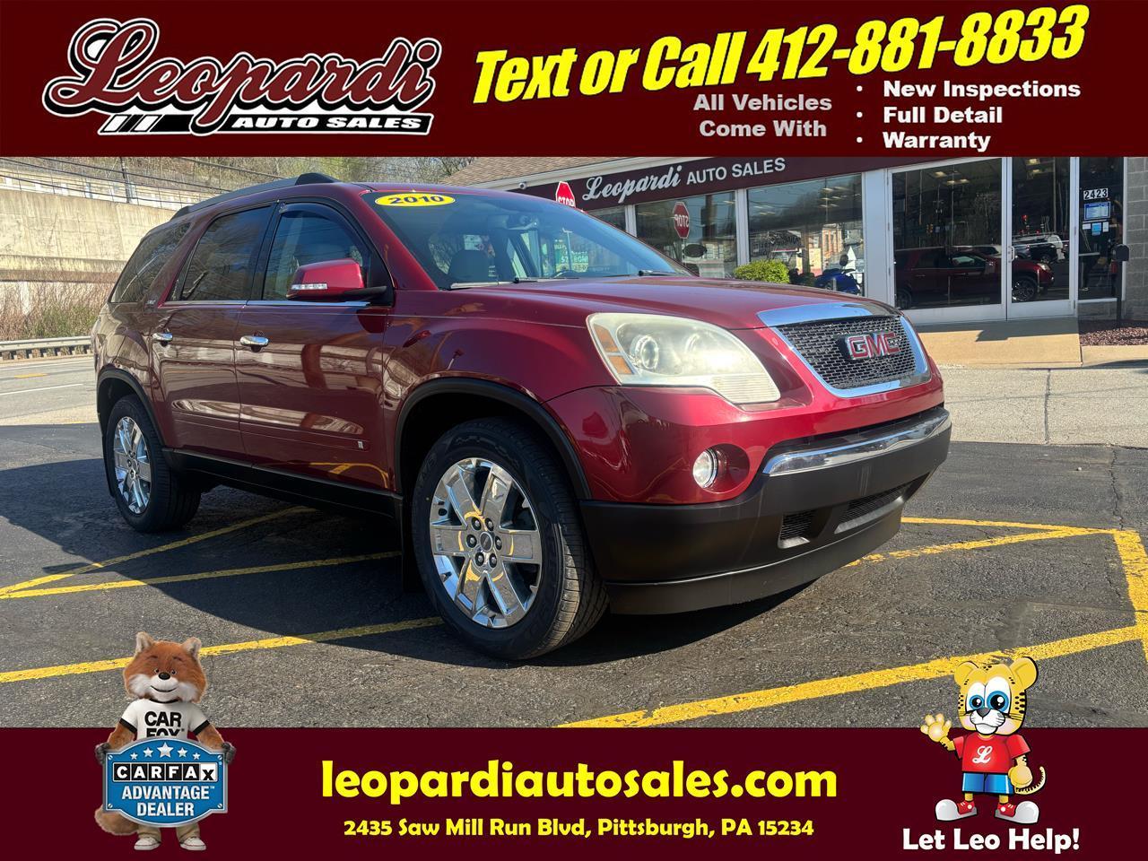2010 GMC Acadia AWD 4dr SLT2