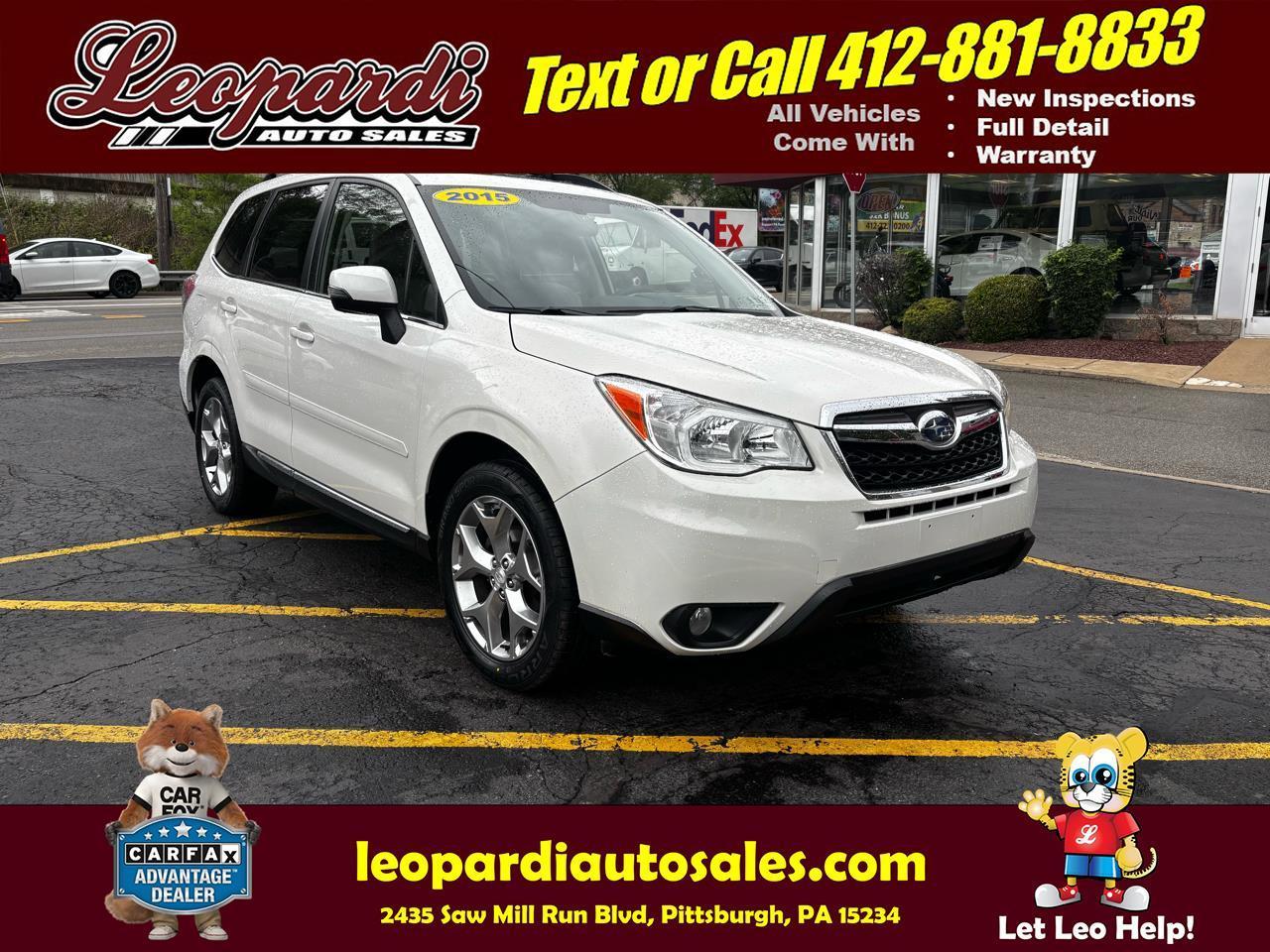 2015 Subaru Forester 4dr CVT 2.5i Touring PZEV