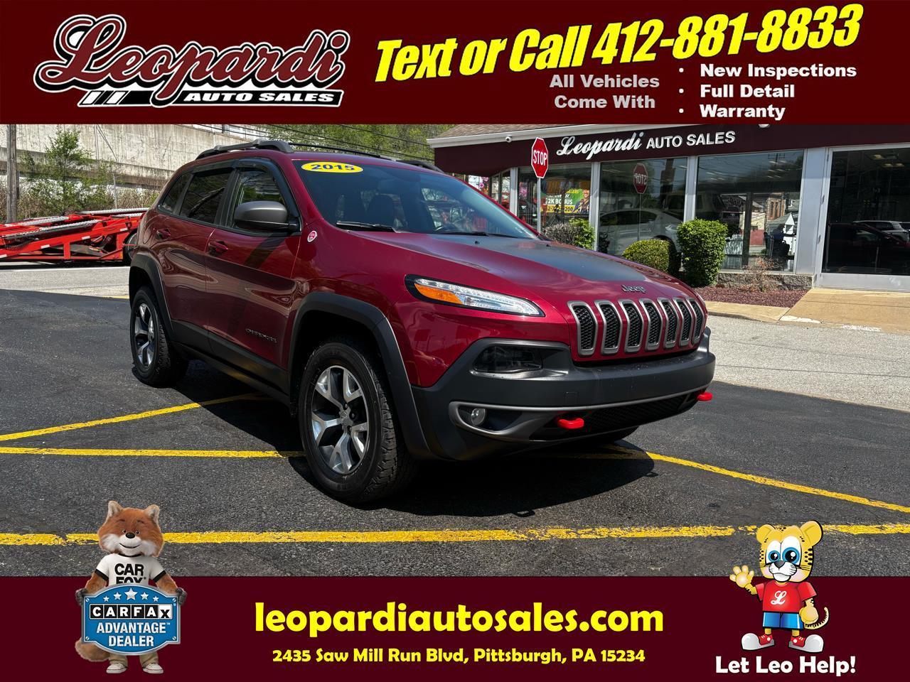 2015 Jeep Cherokee 4WD 4dr Trailhawk