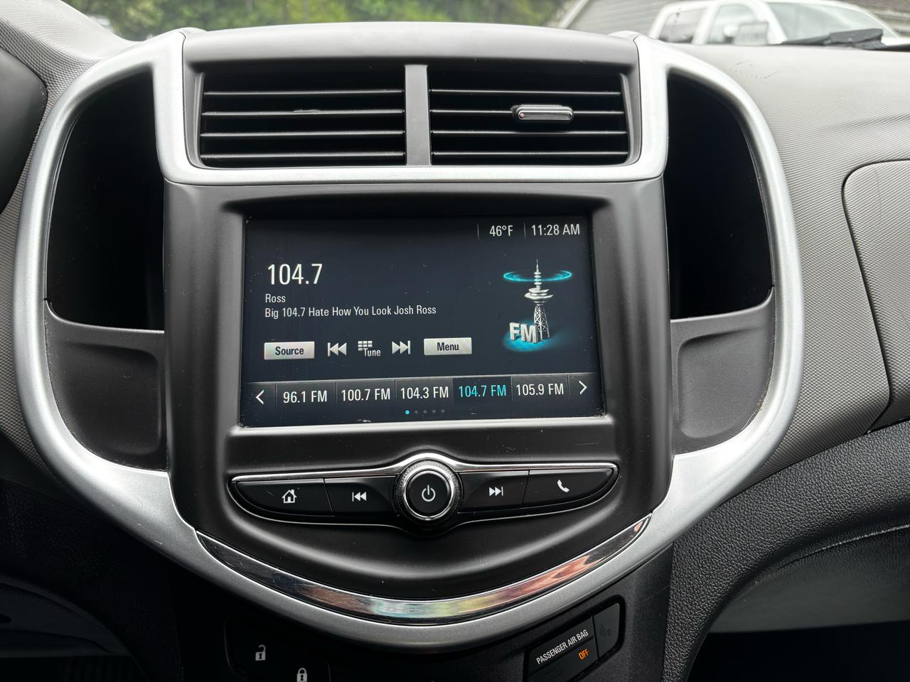 Chevrolet Sonic 5dr HB Auto LT w/1FL 2017