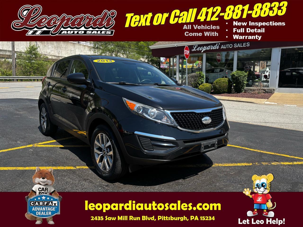 2014 Kia Sportage AWD 4dr LX
