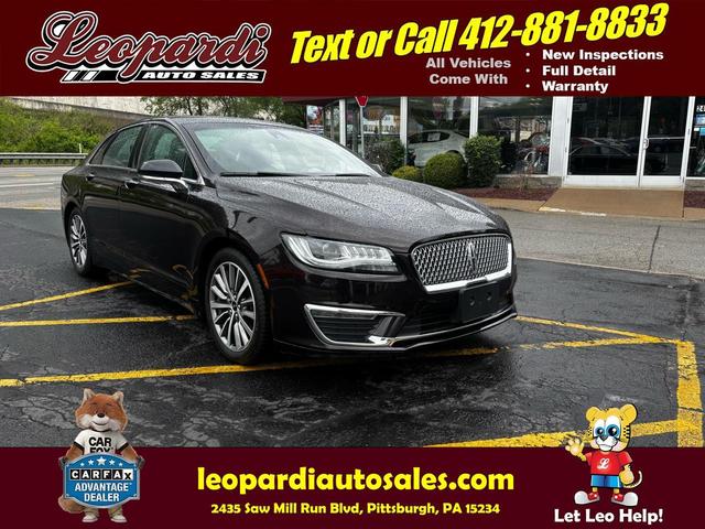 Red (Burgundy) 2020 Lincoln MKZ Standard FWD Sedan Front-Wheel Drive Automatic