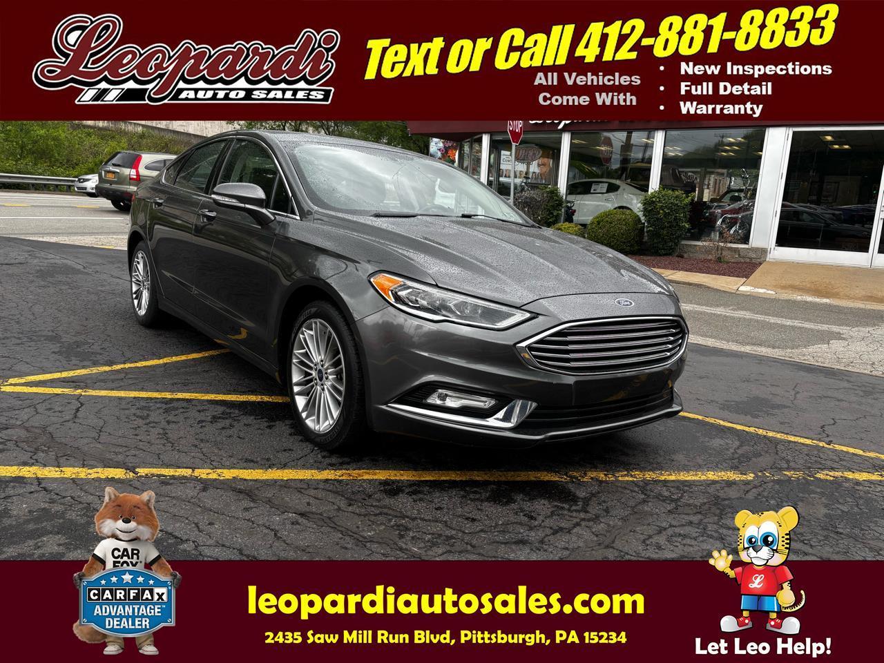2017 Ford Fusion SE FWD