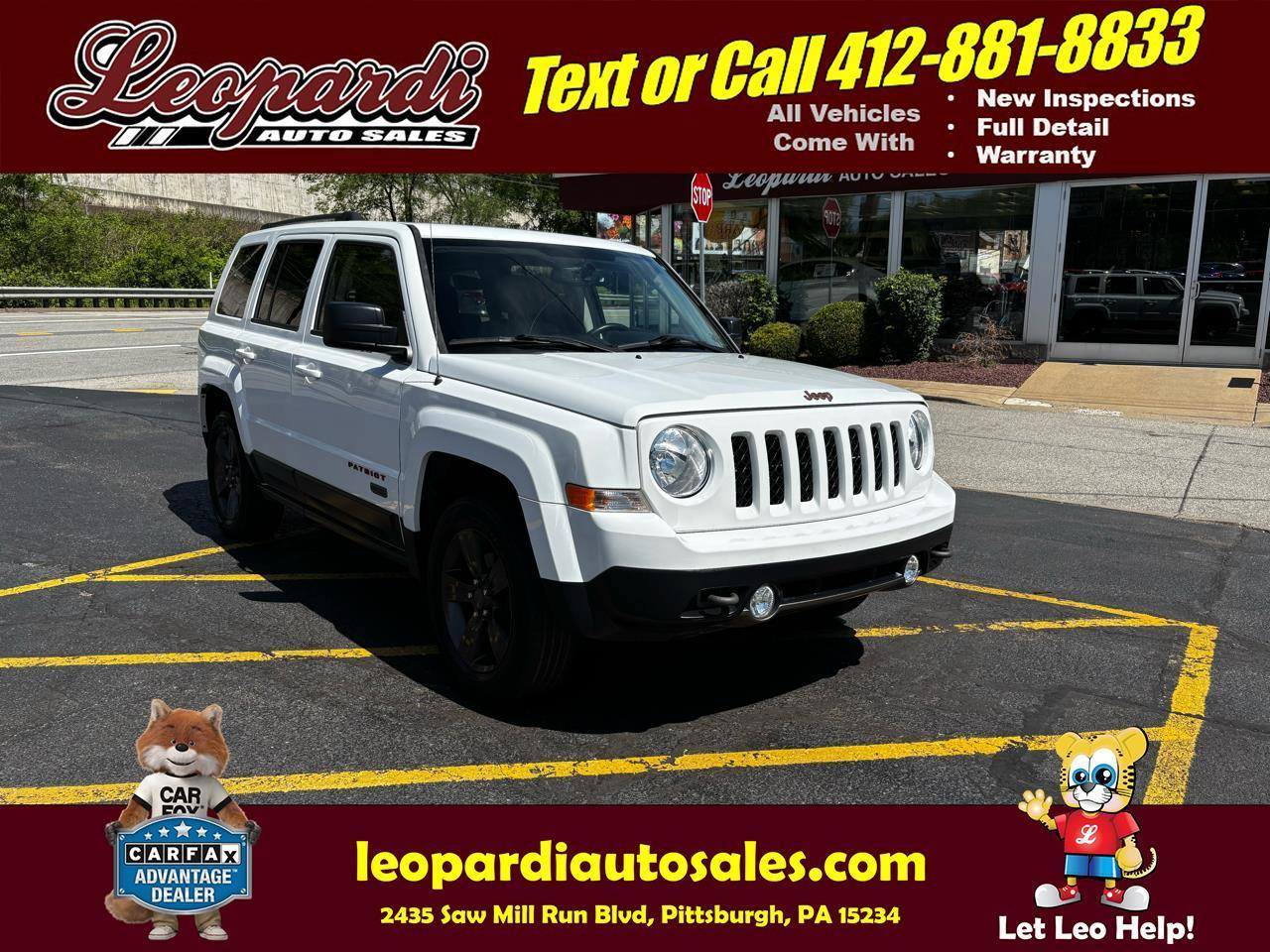2016 Jeep Patriot 4WD 4dr 75th Anniversary