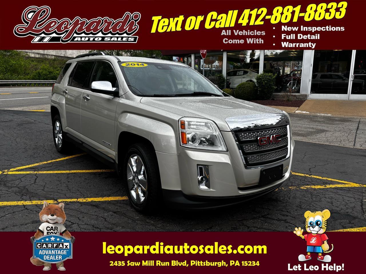 2014 GMC Terrain AWD 4dr SLT w/SLT-2